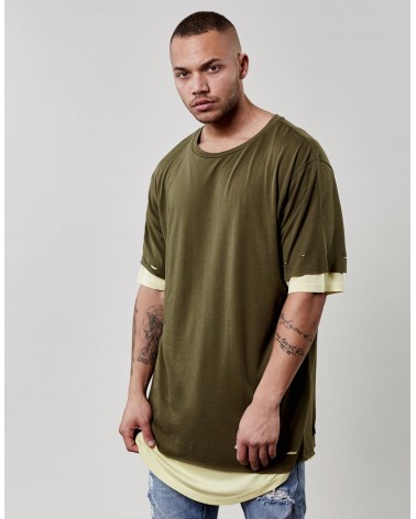 Cayler & Sons CSBL - CSBL Deuces Long Layer Tee - Olive