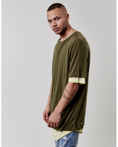 Cayler & Sons CSBL - CSBL Deuces Long Layer Tee - Olive