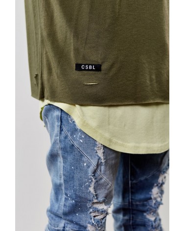 Cayler & Sons CSBL - CSBL Deuces Long Layer Tee - Olive