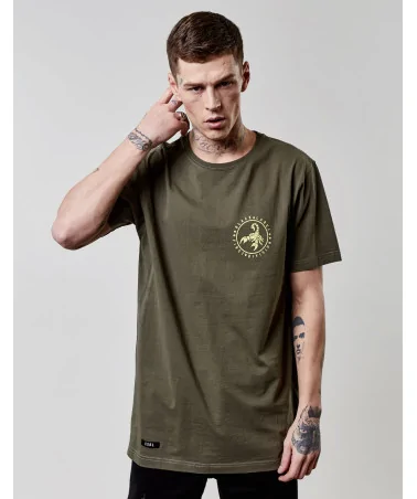 Cayler & Sons CSBL - CSBL FRDM Long Scallop Back Tee - Olive