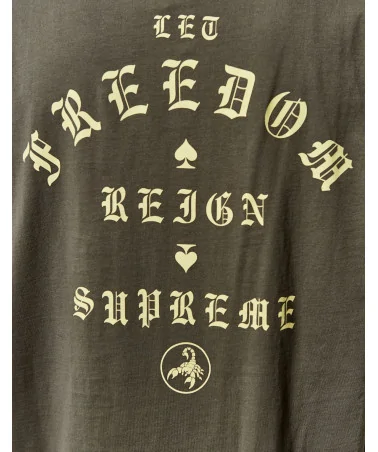 Cayler & Sons CSBL - CSBL FRDM Long Scallop Back Tee - Olive