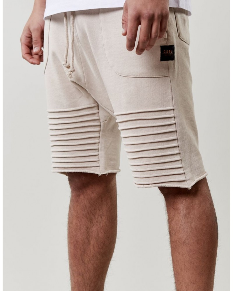 Cayler & Sons CSBL - CSBL Pleated Low Crotch Sweatshorts - Beige