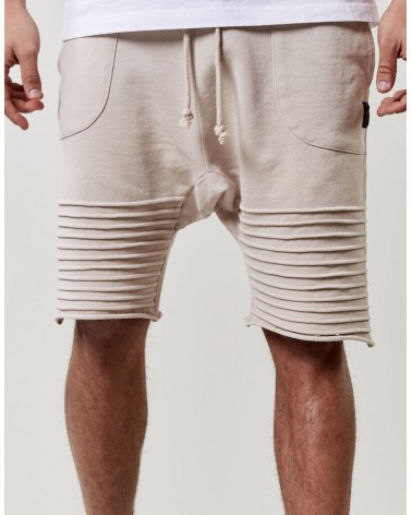 Cayler & Sons CSBL - CSBL Pleated Low Crotch Sweatshorts - Beige