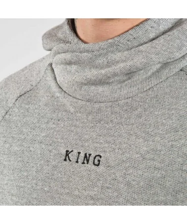King Apparel - Stamp Wrap Hoodie - Heather Grey