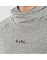 King Apparel - Stamp Wrap Hoodie - Heather Grey