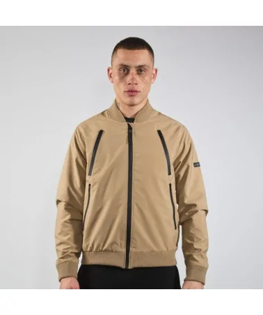 King Apparel - Tech Bomber Jacket - Camel