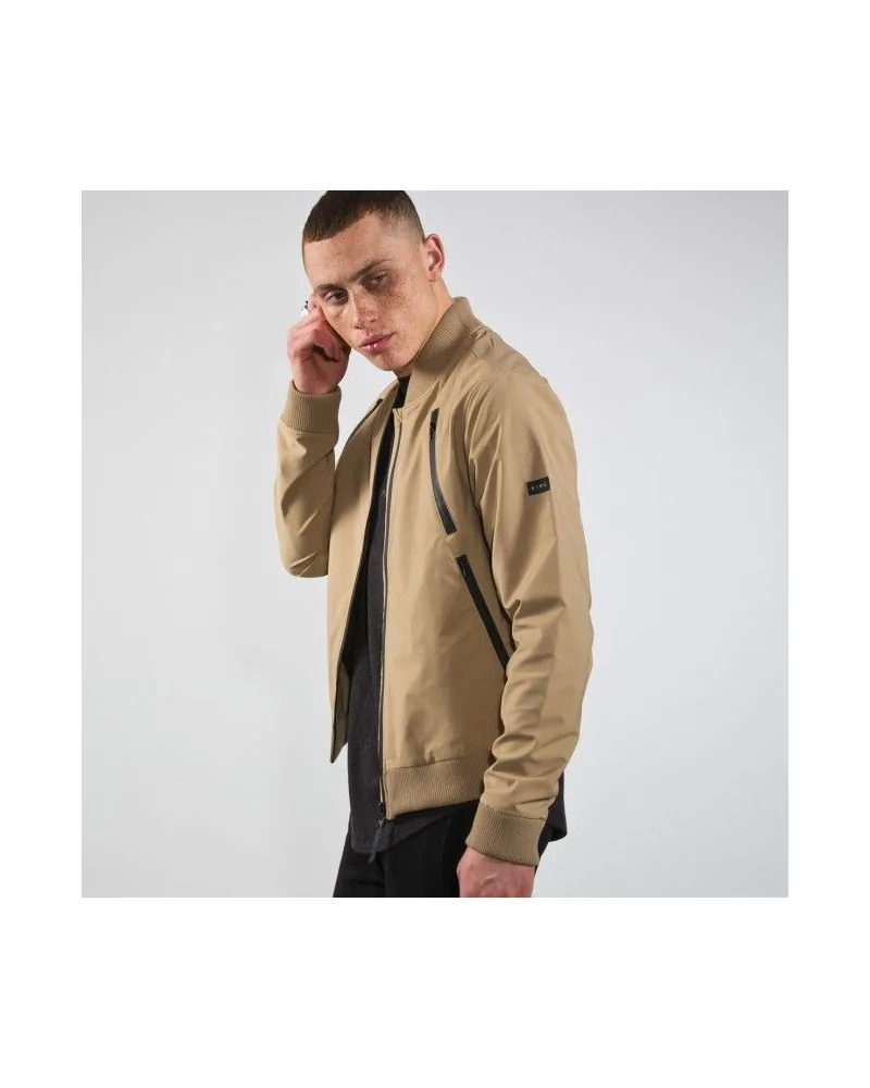 King Apparel - Tech Bomber Jacket - Camel
