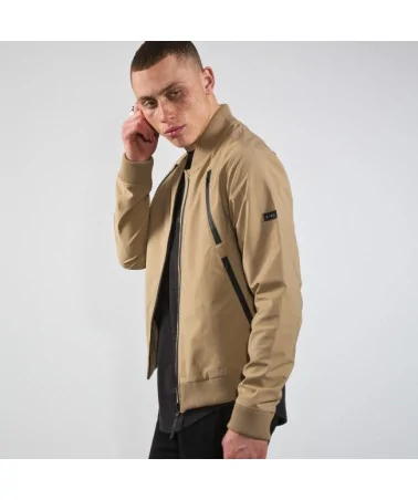 King Apparel - Tech Bomber Jacket - Camel