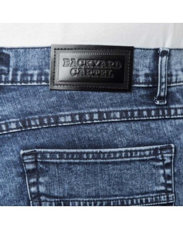 Backyard Cartel - Crust Jean - Acid Washed Denim