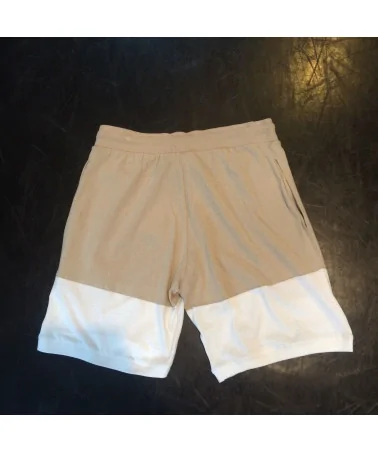 King Apparel - Luxe Summer Trackset - White / Camel