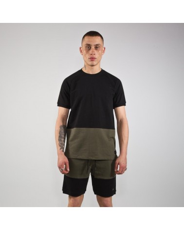 King Apparel - Luxe Summer Tee - Black / Olive