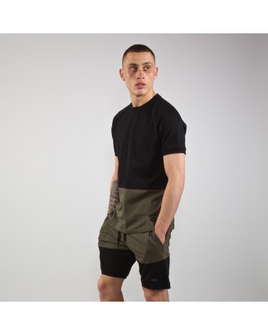 King Apparel - Luxe Summer Tee - Black / Olive