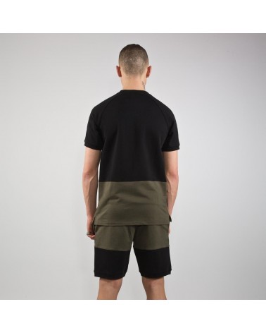 King Apparel - Luxe Summer Tee - Black / Olive