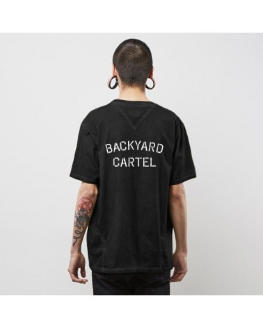 Backyard Cartel - Combat T-Shirt - Washed Black