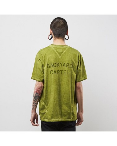 Backyard Cartel - Combat T-Shirt - Washed Khaki