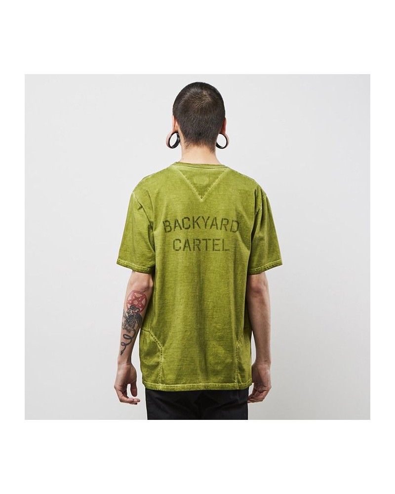 Backyard Cartel - Combat T-Shirt - Washed Khaki