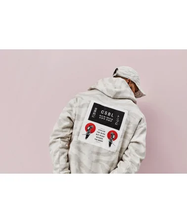 Cayler & Sons - CSBL Edo Half-Zip Hoody - Creme