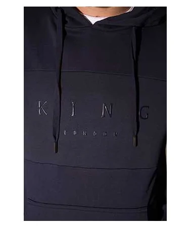King Apparel - Manor Tracksuit Hoodie - Ink 