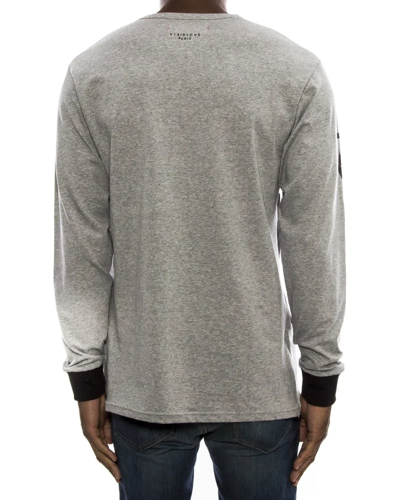 Vie Riche - Mad Dog Ls Tee - Grey | blockshops