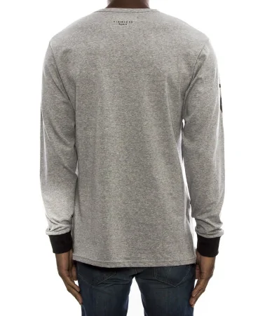 Vie Riche - Mad Dog Ls Tee - Grey