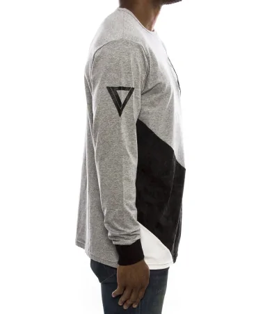 Vie Riche - Mad Dog Ls Tee - Grey