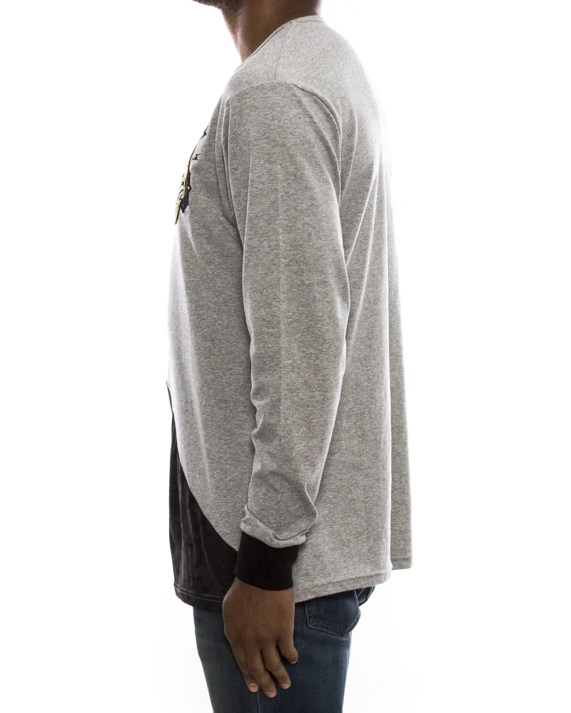 Vie Riche - Mad Dog Ls Tee - Grey