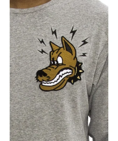 Vie Riche - Mad Dog Ls Tee - Grey