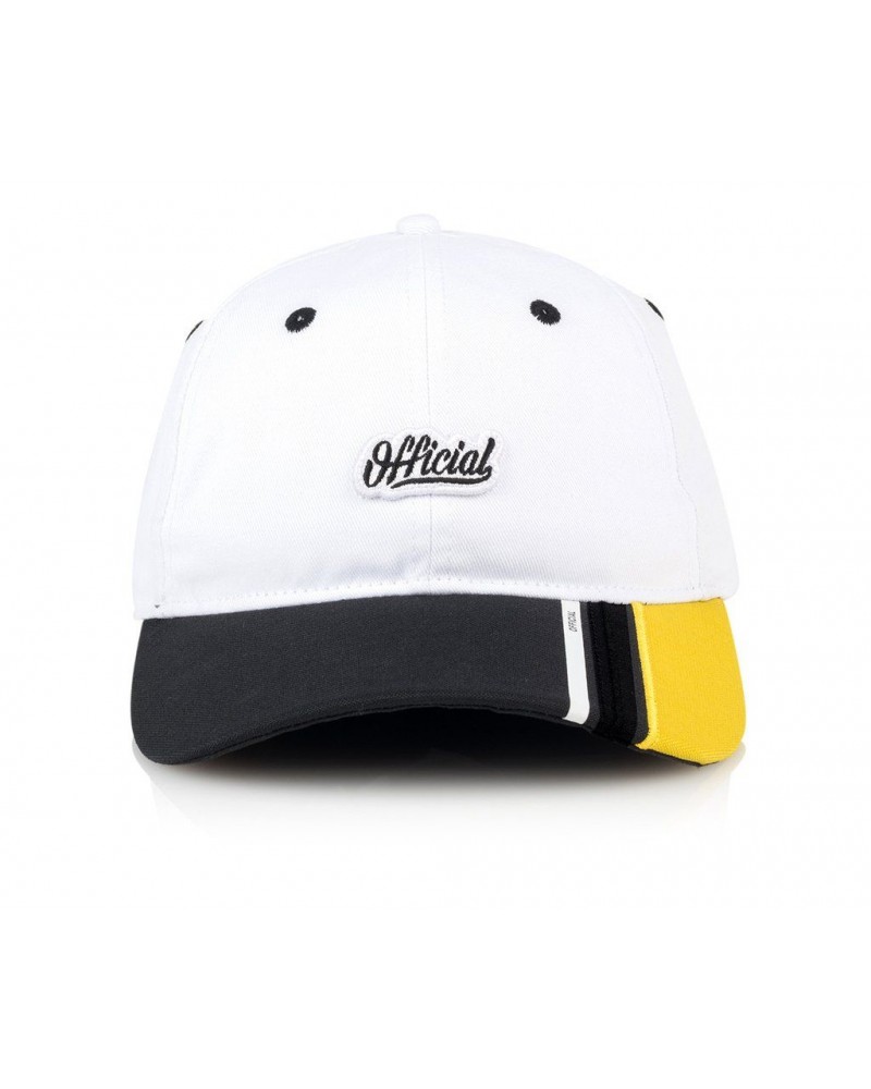 Official - Steep Curved Cap - White