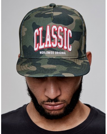 Cayler And Sons - CSBL Worldwide Classic Cap - woodland camo/white