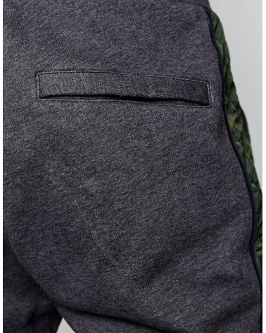 Cayler & Sons - CSBL Blocked Sweatpants knitted - Heather Grey/Woodland