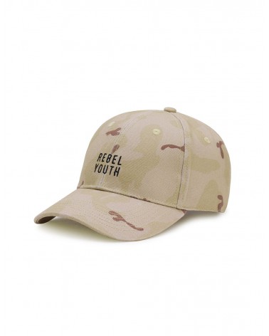 Cayler And Sons  - CSBL Rebel Youth Curved Cap - Dessert Camo/Black