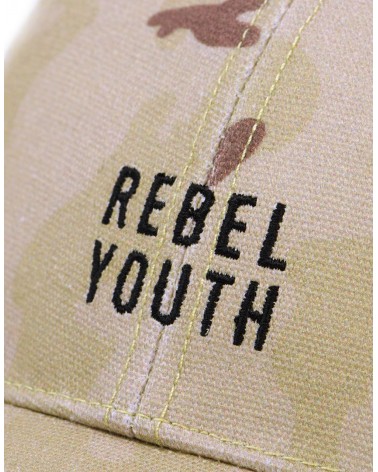 Cayler And Sons  - CSBL Rebel Youth Curved Cap - Dessert Camo/Black