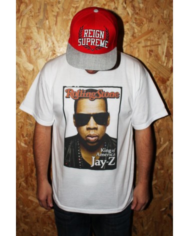 JAY'Z RS COVER TEE - White