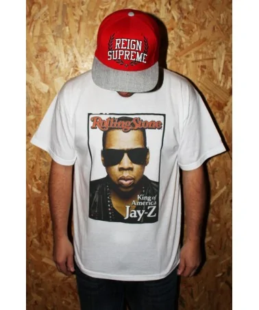 JAY'Z RS COVER TEE - White