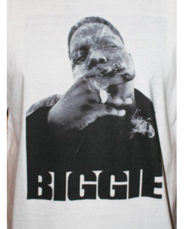 BIGGIE SMOKE TEE - White