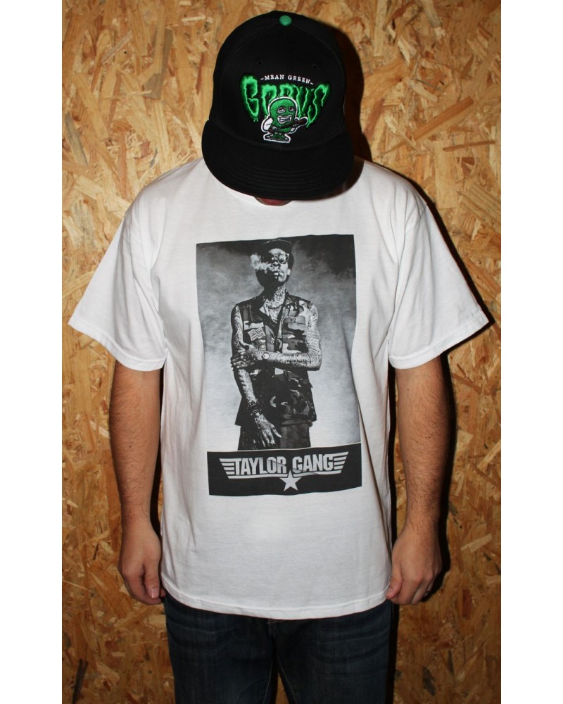 WIZ ARMY TEE - White