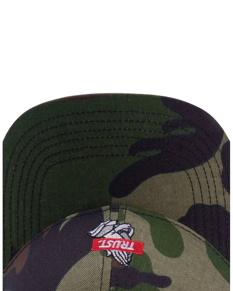 Cayler And Sons  - WL Trust Curved Cap - Woodland/Red