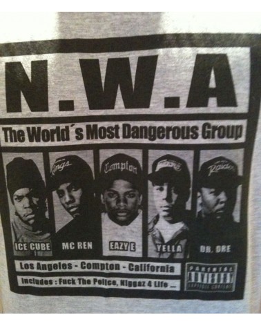 N.W.A TEE - Grey