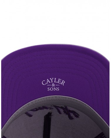 Cayler And Sons - WL Styro Cap - Grey/Purple