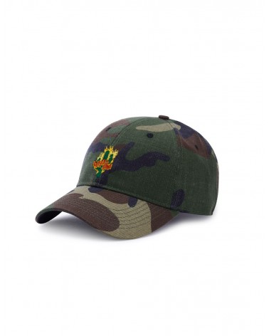 Cayler And Sons - WL Turn Up Curved Cap - Woodland/Mc