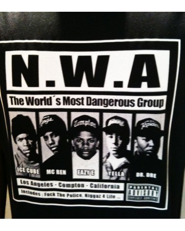 N.W.A TEE - Black