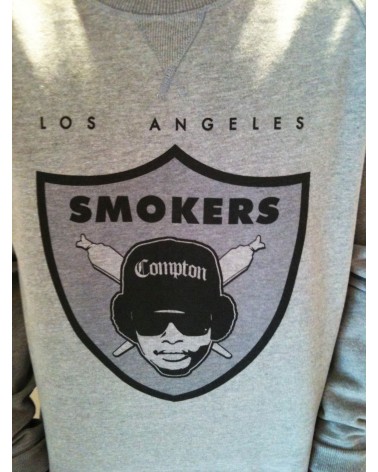 L.A SMOKERS Crew - Grey