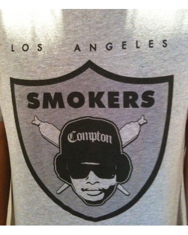 L.A SMOKERS TEE - Grey