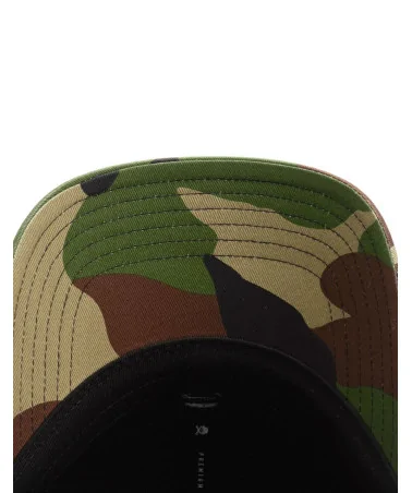 Cayler And Sons - PA Small Icon  Curved Cap - Woodland Camo/Black