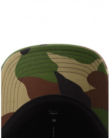 Cayler And Sons - PA Small Icon  Curved Cap - Woodland Camo/Black