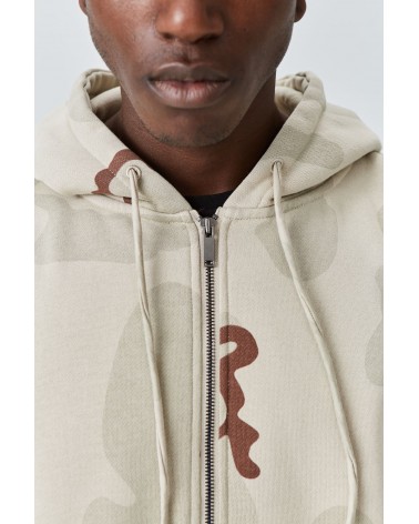 Cayler & Sons - CSBL Rebel Youth Half Zip Hoody  - Desert Camo/Black