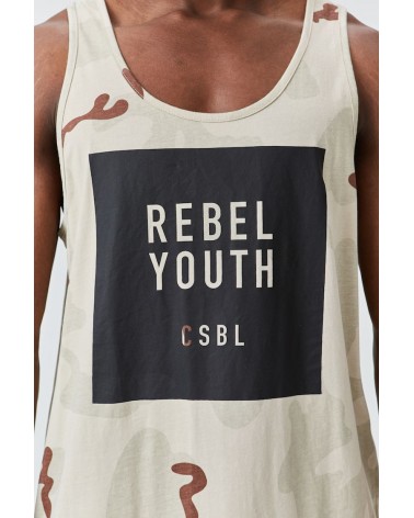 Cayler & Sons -CSBL Rebel Youth Tanktop - Desert Camo/Black