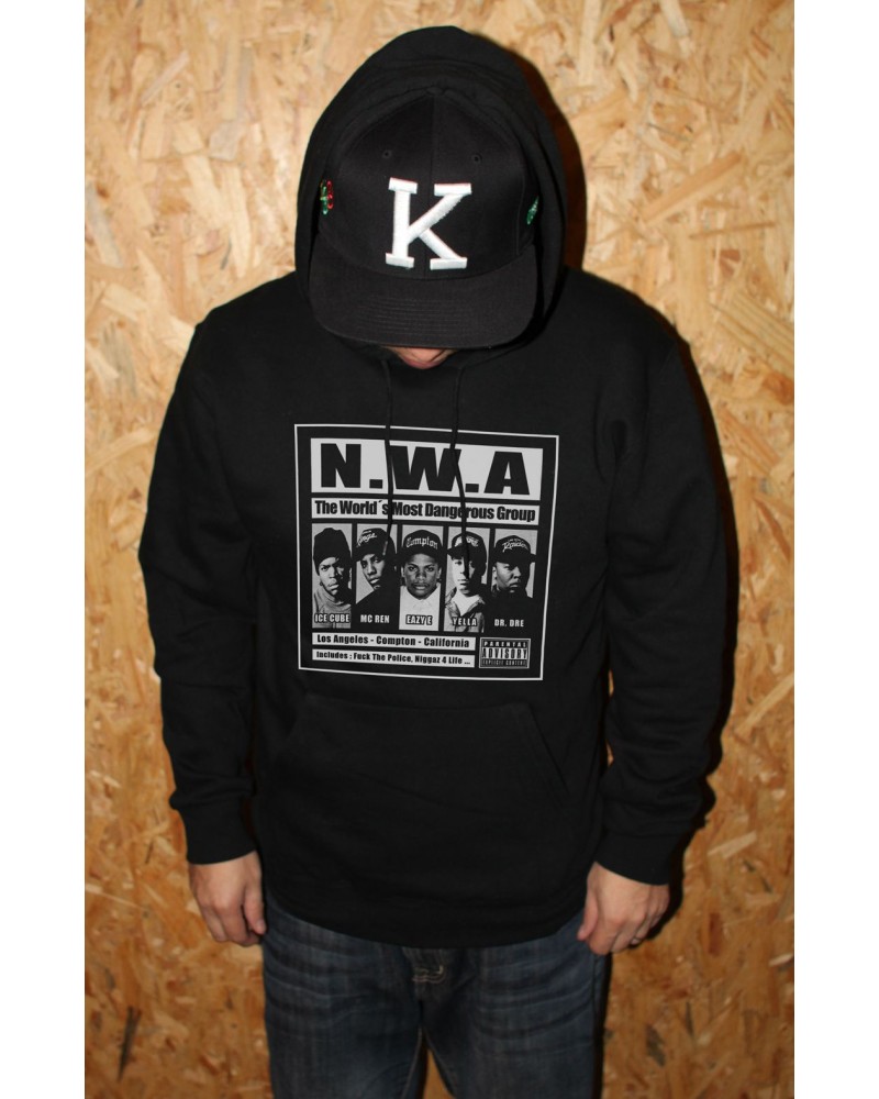 N.W.A Hoodie - Black