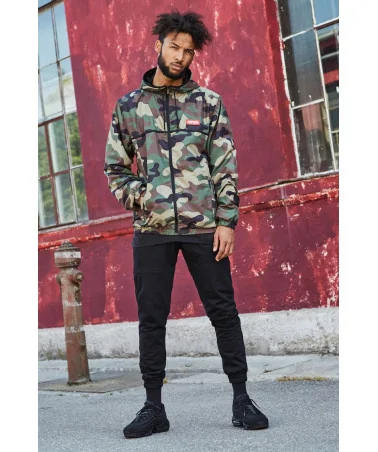 Cayler & Sons - WL Trust Windbreaker - Woodland/Red