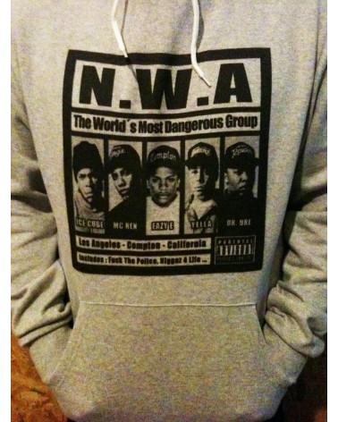 N.W.A Hoodie - Grey